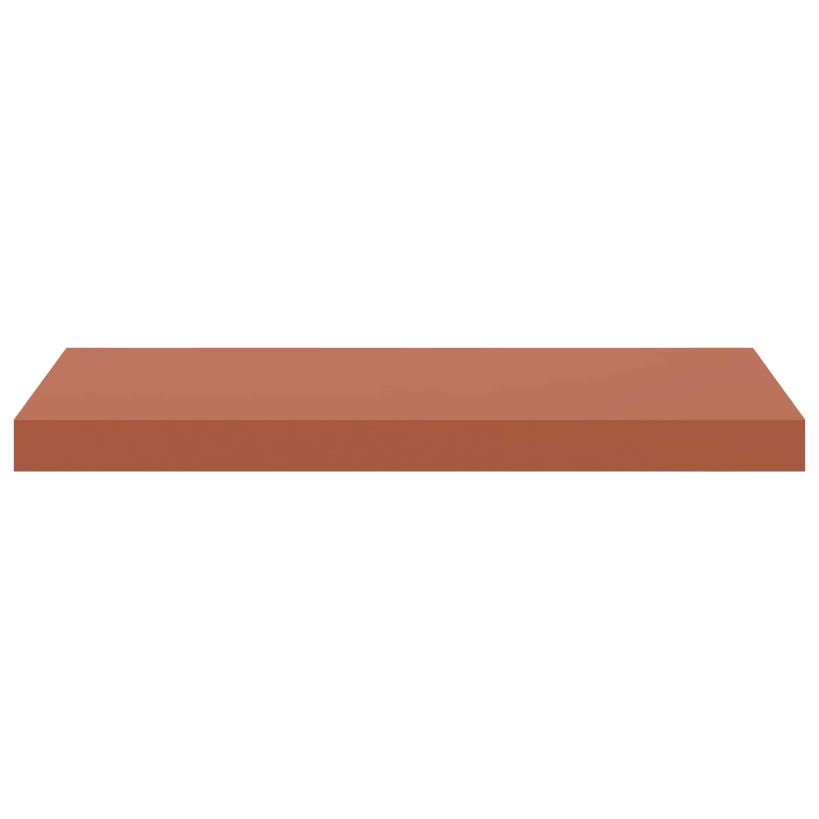 vidaXL Półka ścienna z przechowywaniem 2 pcs Czerwony 60 x 23 x 4 cm