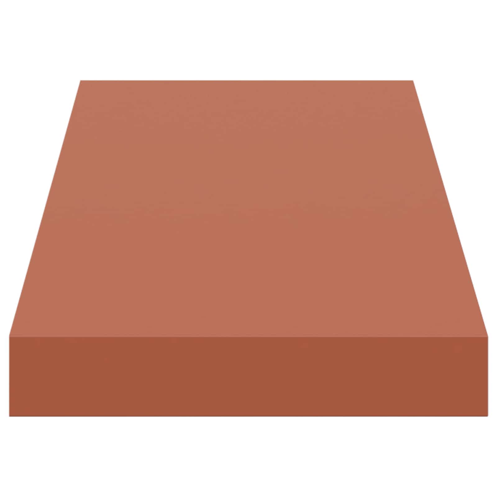 vidaXL Półka ścienna z przechowywaniem 2 pcs Czerwony 60 x 23 x 4 cm