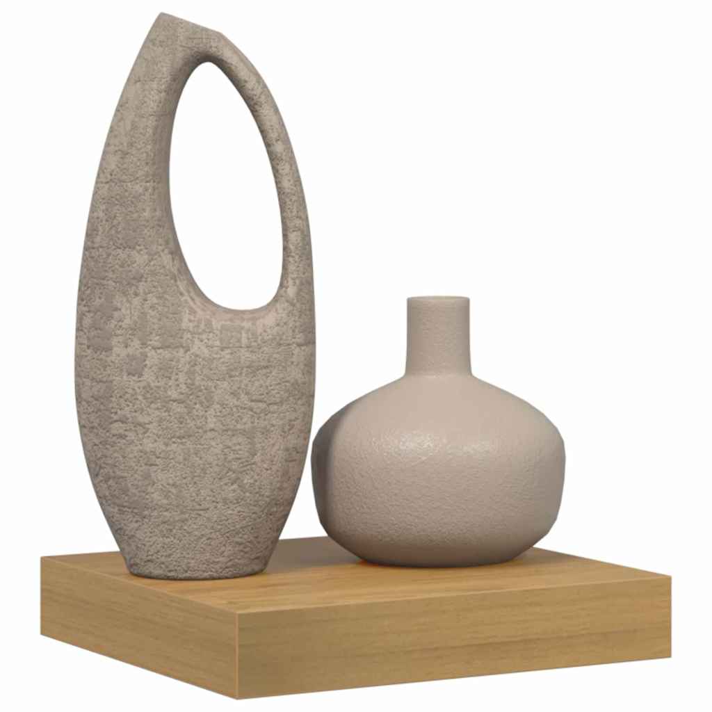 vidaXL Półka ścienna Brązowy 23 x 23,5 x 4 cm Materiał drewnopochodny
