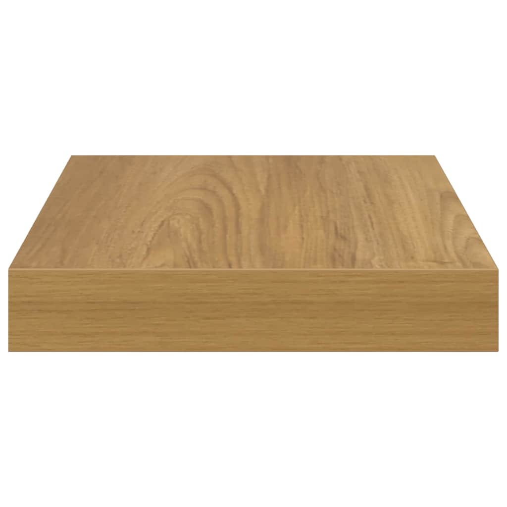vidaXL Półka ścienna z przechowywaniem 2 pcs Brązowy 23 x 23,5 x 4 cm