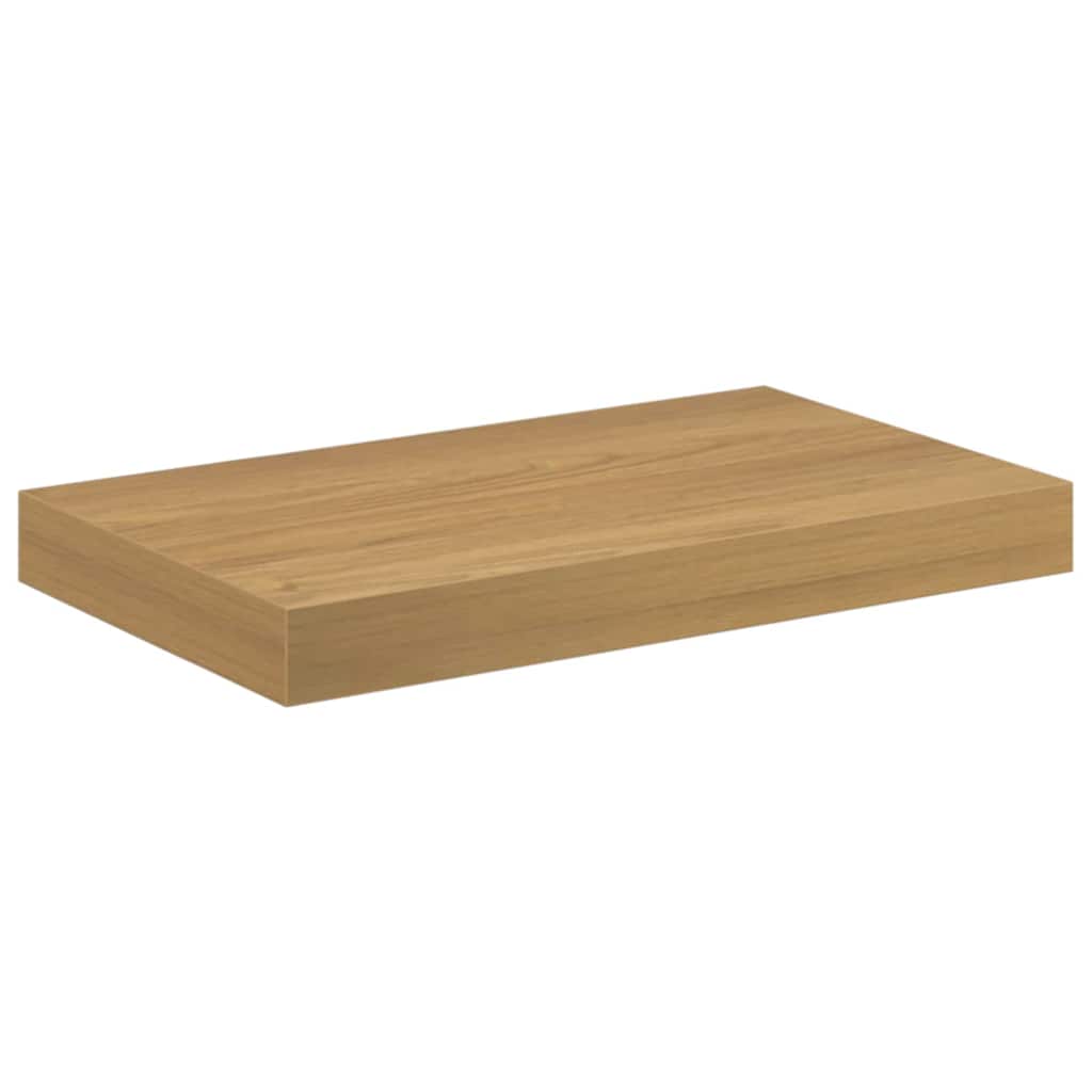 vidaXL Półka ścienna Brązowy 40 x 23,5 x 4 cm Materiał drewnopochodny