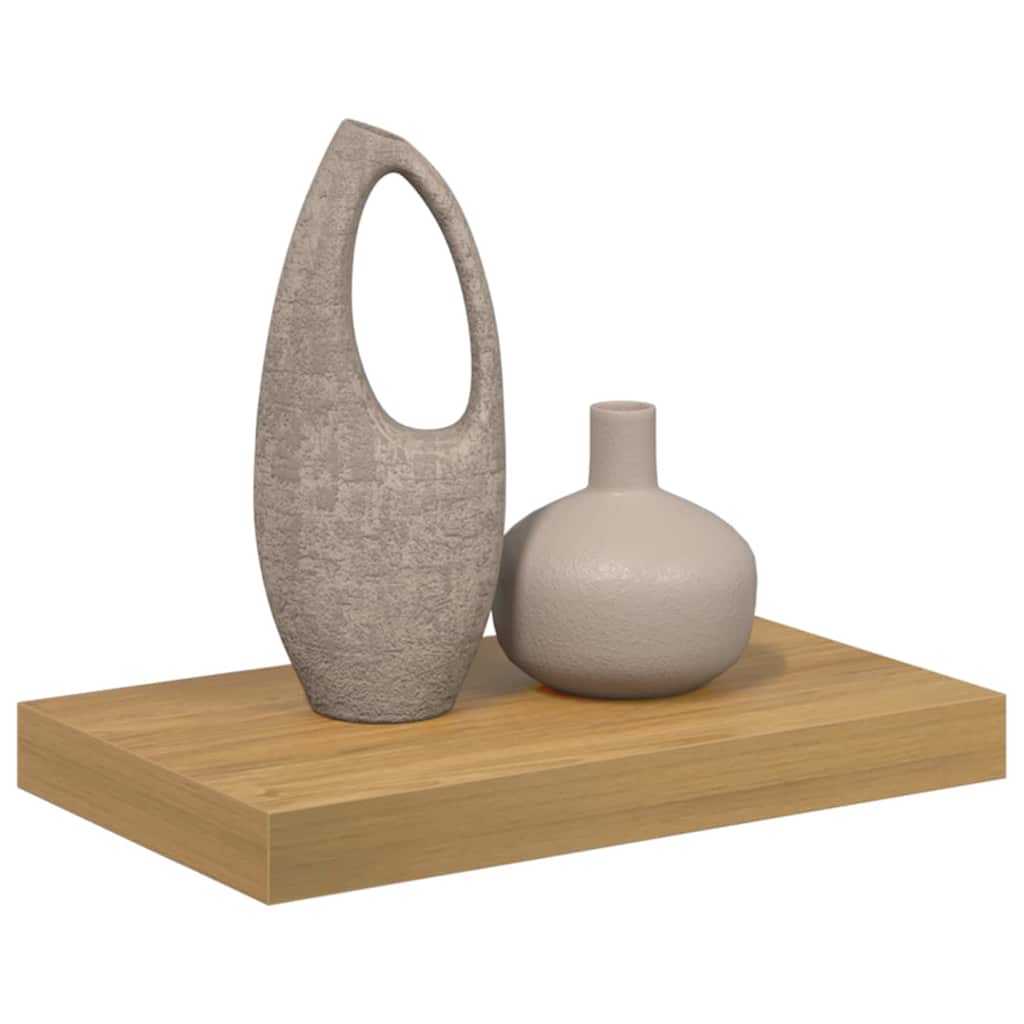 vidaXL Półka ścienna Brązowy 40 x 23,5 x 4 cm Materiał drewnopochodny