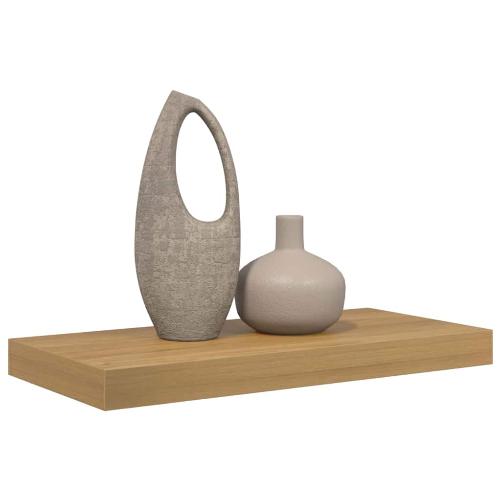 vidaXL Półka ścienna Brązowy 50 x 23 x 4 cm Materiał drewnopochodny