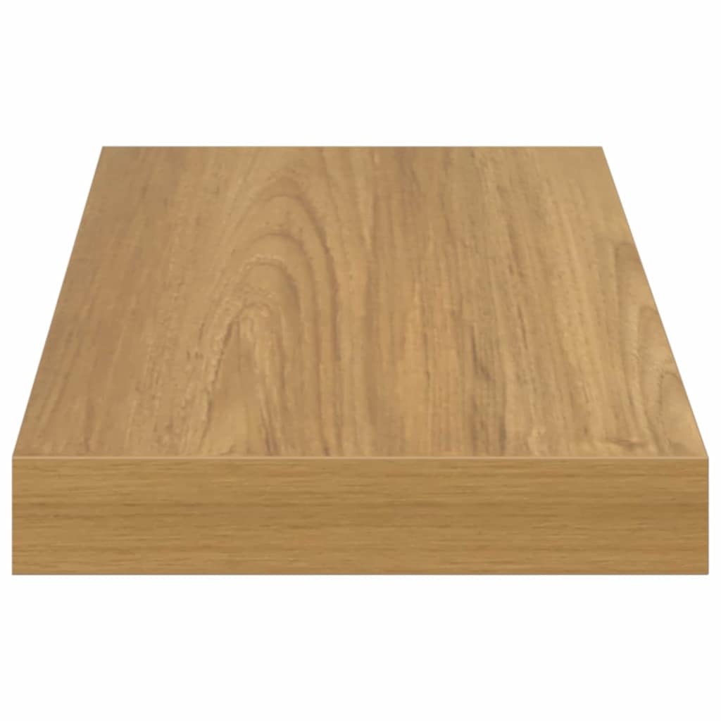 vidaXL Półka ścienna Montowane na ścianie 2 pcs Brązowy 50 x 23 x 4 cm