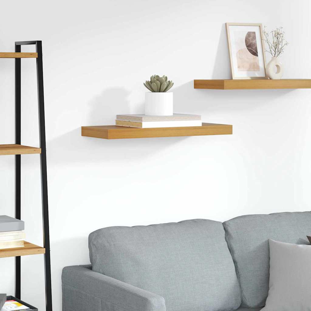 vidaXL Półka ścienna Brązowy 60 x 23 x 4 cm Materiał drewnopochodny