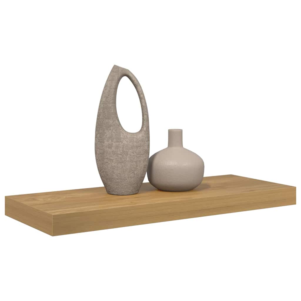 vidaXL Półka ścienna Brązowy 60 x 23 x 4 cm Materiał drewnopochodny