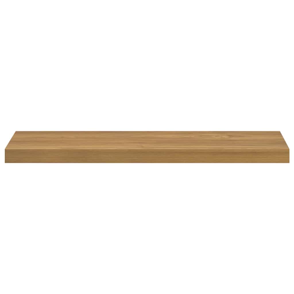 vidaXL Półka ścienna z przechowywaniem 4 pcs Brązowy 90 x 23,5 x 4 cm
