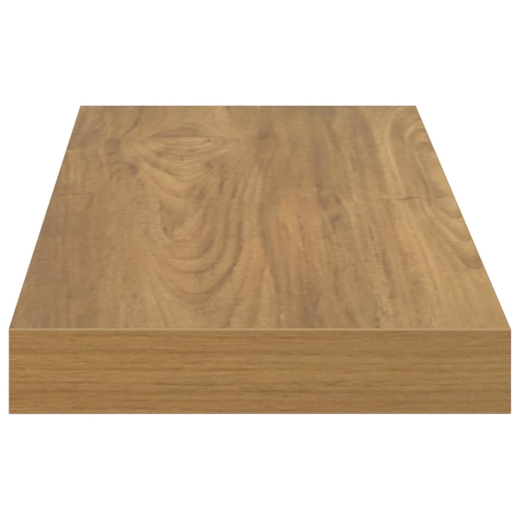 vidaXL Półka ścienna z przechowywaniem 4 pcs Brązowy 90 x 23,5 x 4 cm