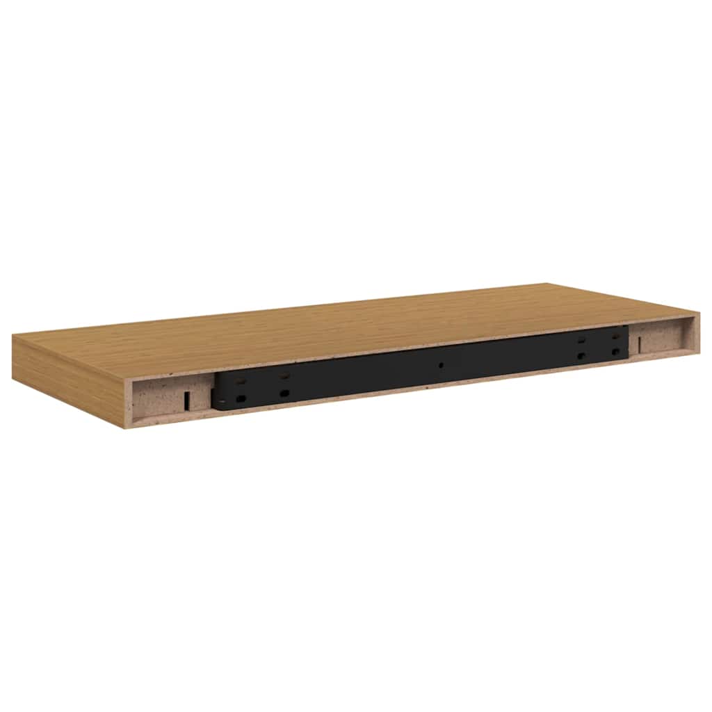 vidaXL Półka ścienna Beżowy 60 x 23 x 4 cm Materiał drewnopochodny