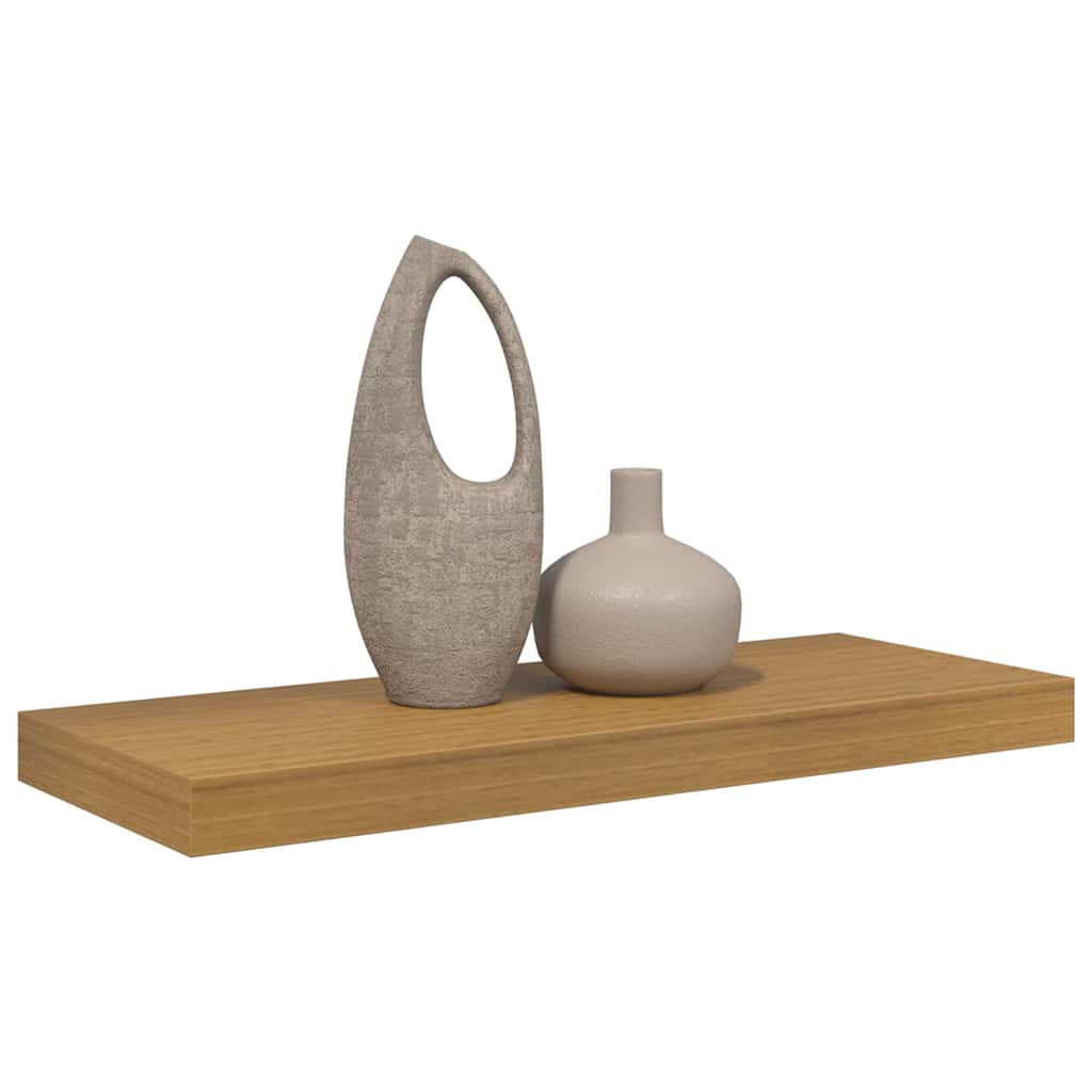 vidaXL Półka ścienna Beżowy 60 x 23 x 4 cm Materiał drewnopochodny
