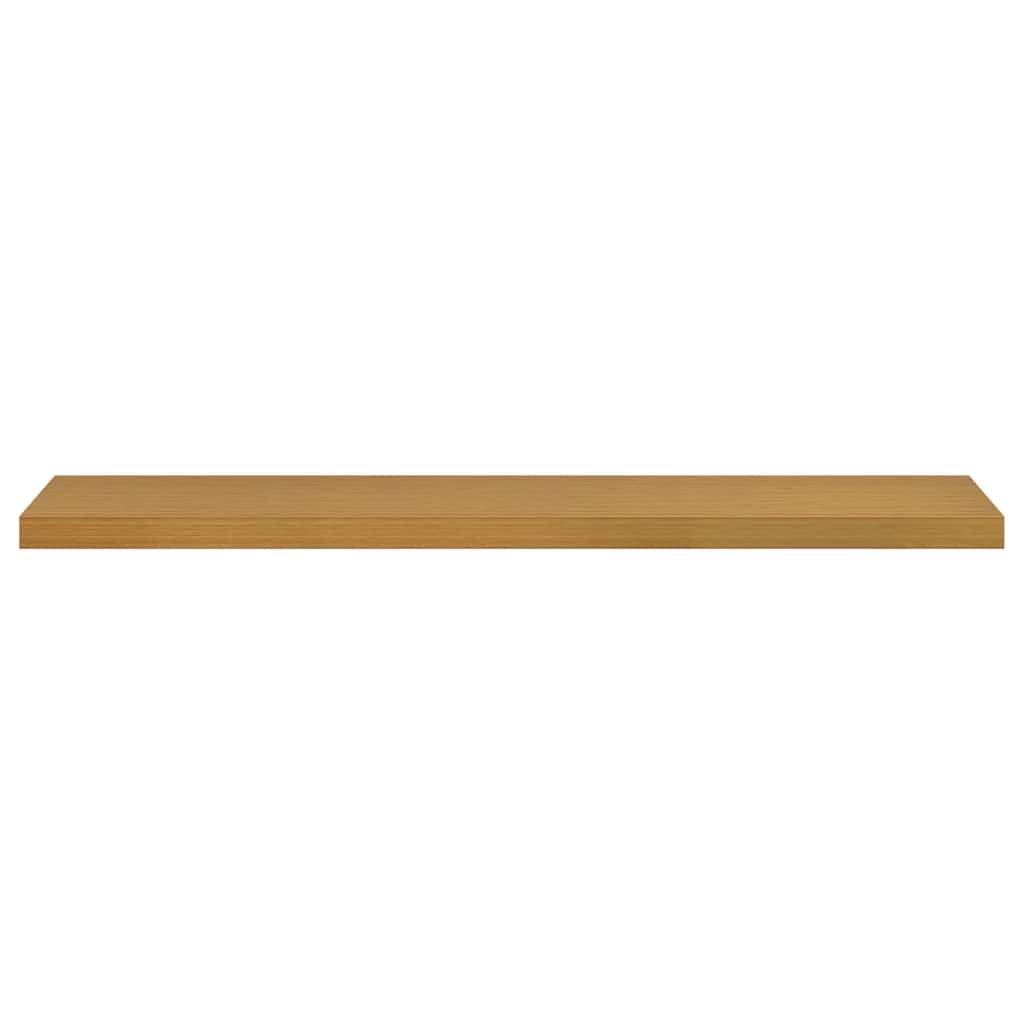 vidaXL Półka ścienna Beżowy 120 x 23,5 x 4 cm Materiał drewnopochodny