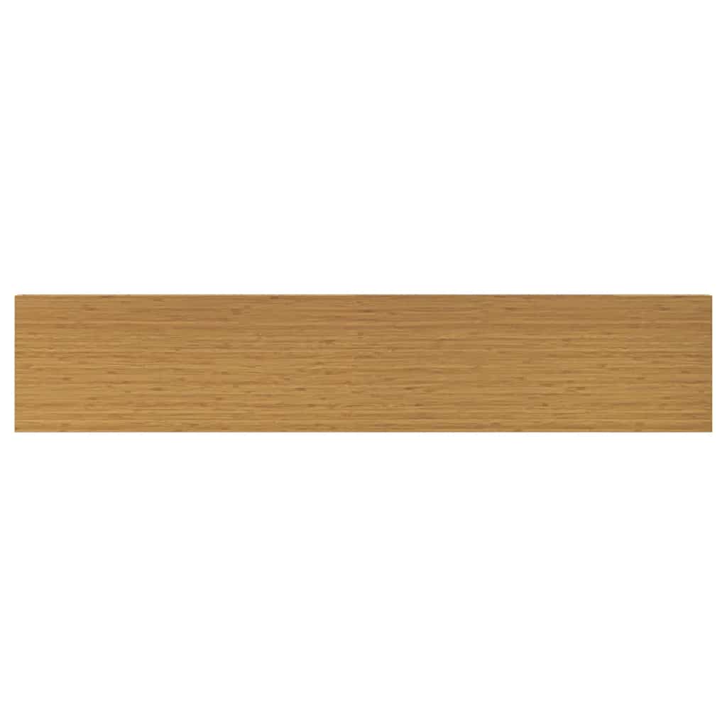 vidaXL Półka ścienna Beżowy 120 x 23,5 x 4 cm Materiał drewnopochodny