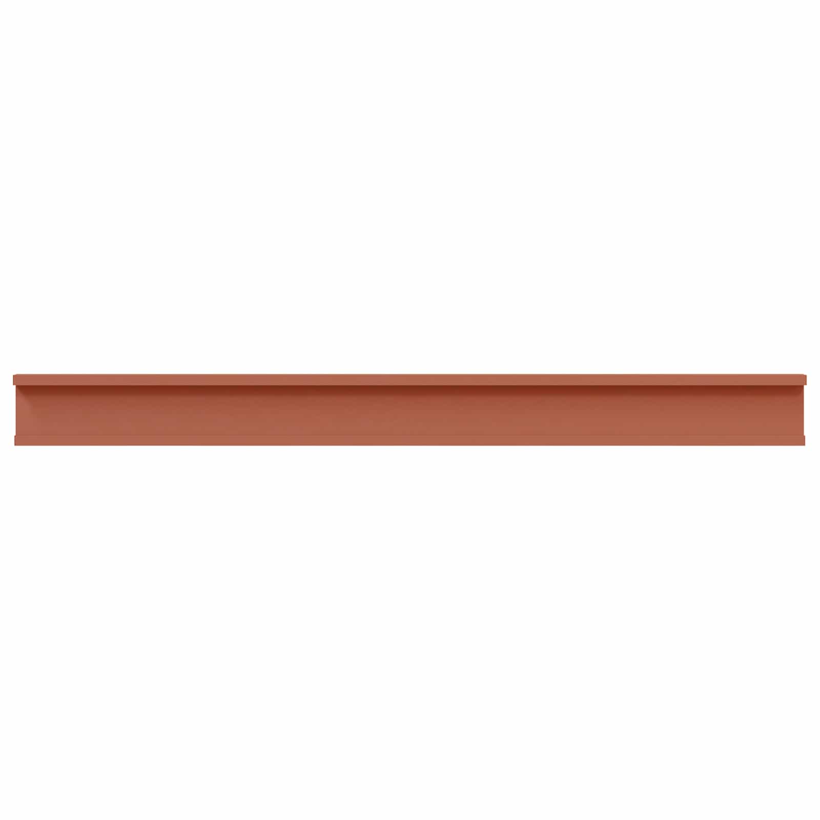 vidaXL Półka ścienna Do montażu na ścianie 2 pcs Czerwony