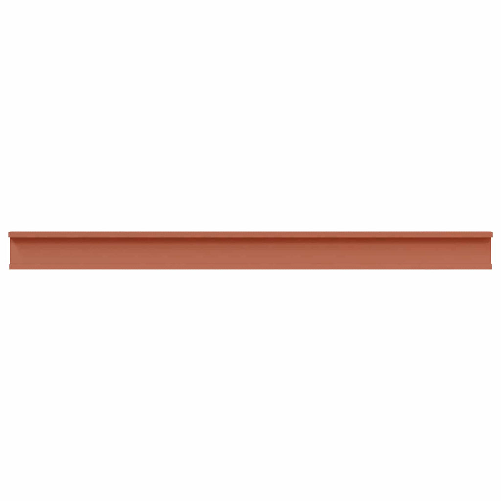 vidaXL Półka ścienna Do montażu na ścianie 2 pcs Czerwony
