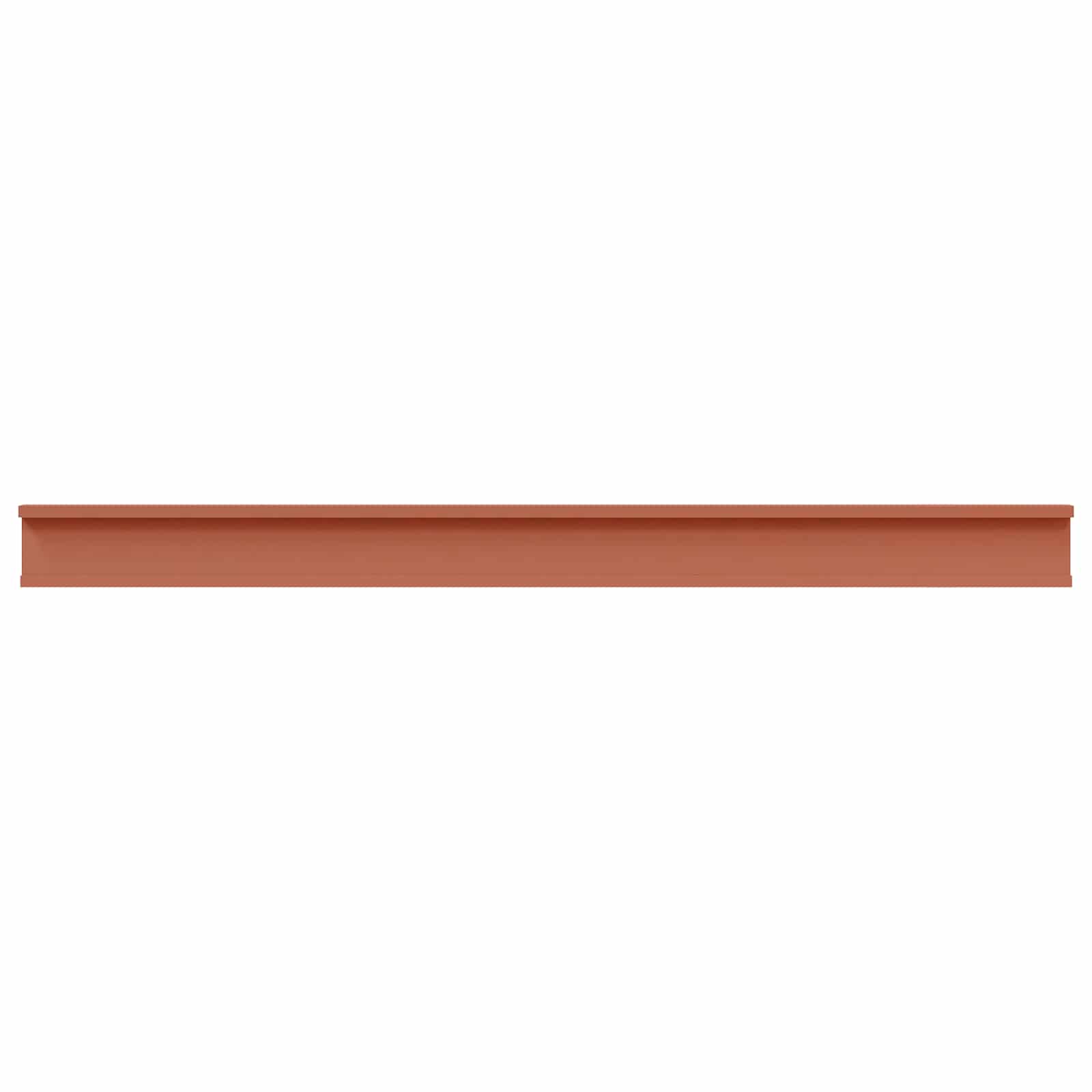 vidaXL Półka ścienna Do montażu na ścianie 2 pcs Czerwony