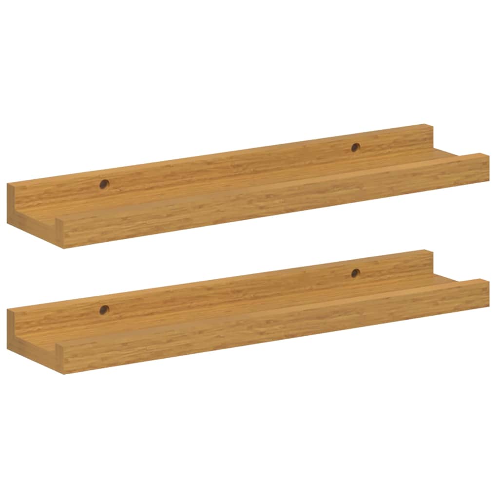 vidaXL Półka ścienna Do montażu na ścianie 2 pcs Beżowy 40 x 9 x 3 cm