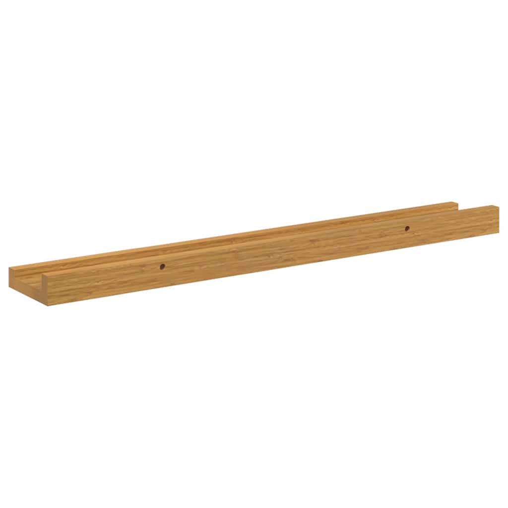 vidaXL Półka ścienna Do montażu na ścianie 2 pcs Beżowy 60 x 9 x 3 cm