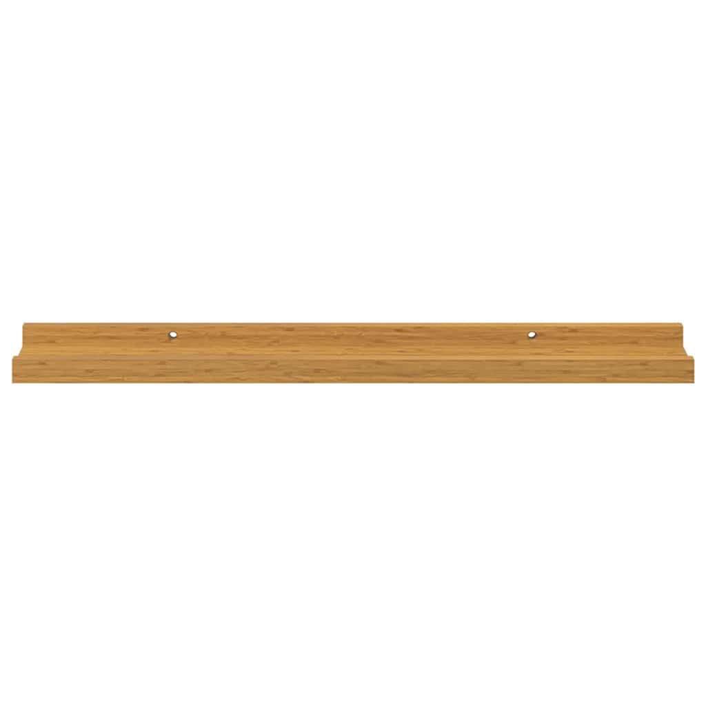 vidaXL Półka ścienna Do montażu na ścianie 2 pcs Beżowy 60 x 9 x 3 cm