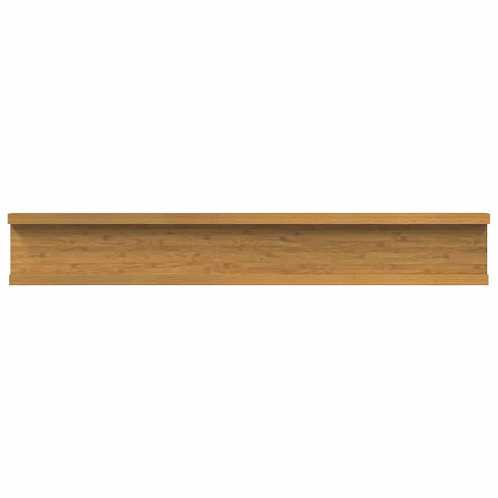 vidaXL Półka ścienna Do montażu na ścianie 2 pcs Beżowy 60 x 9 x 3 cm
