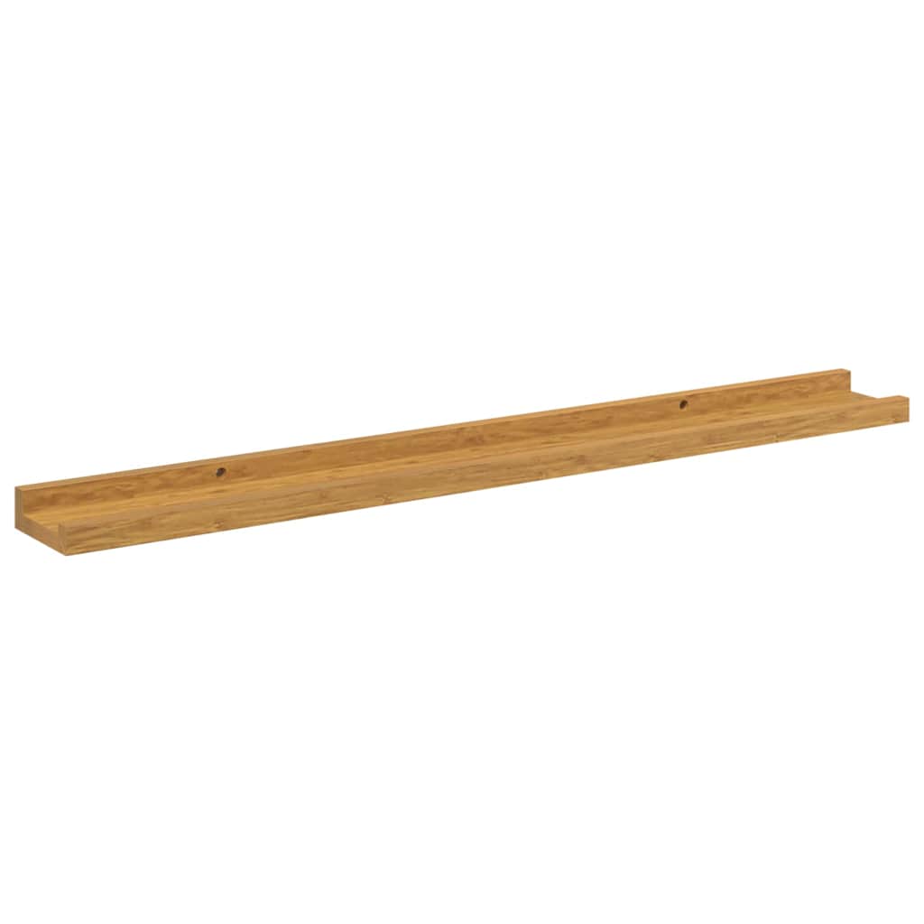 vidaXL Półka ścienna Do montażu na ścianie 2 pcs Beżowy 80 x 9 x 3 cm