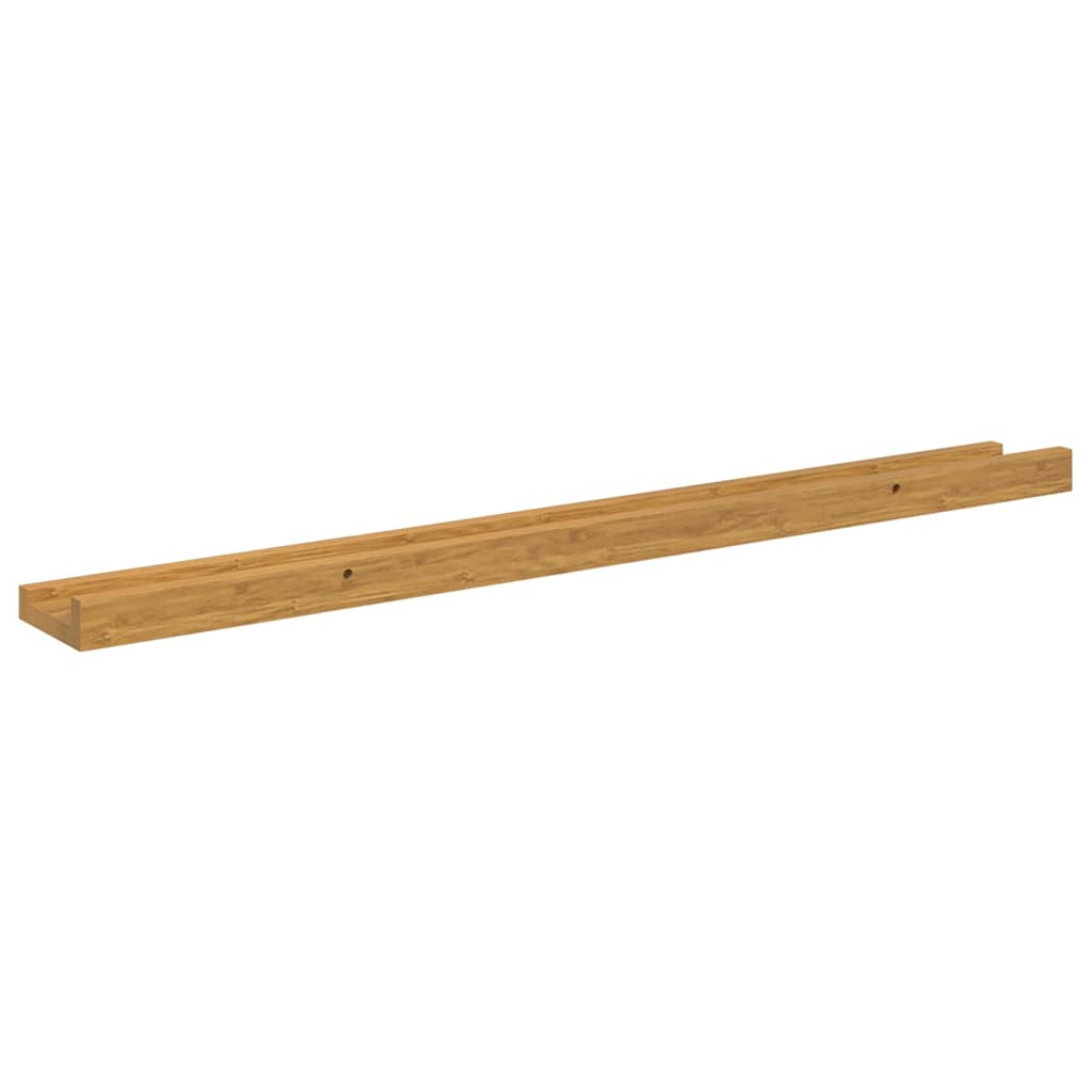 vidaXL Półka ścienna Do montażu na ścianie 2 pcs Beżowy 80 x 9 x 3 cm