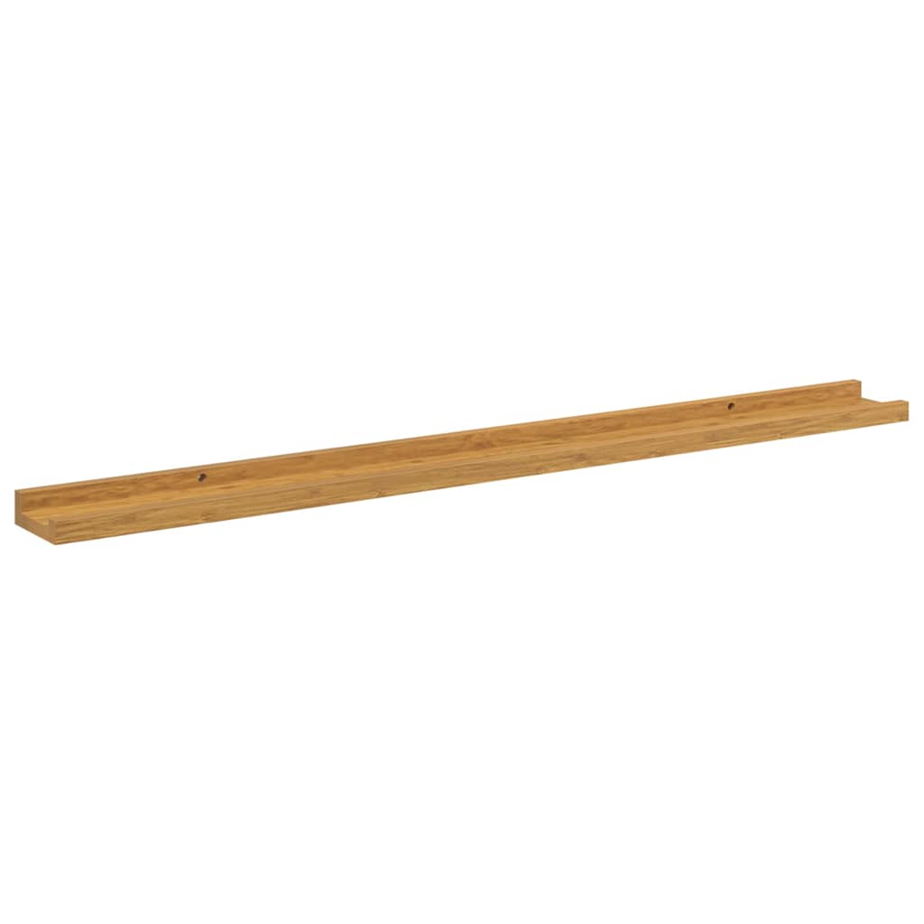 vidaXL Półka ścienna Do montażu na ścianie 2 pcs Beżowy 100 x 9 x 3 cm