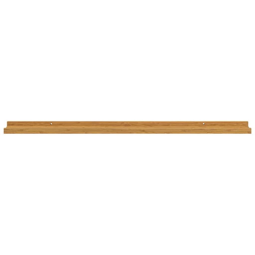 vidaXL Półka ścienna Do montażu na ścianie 4 pcs Beżowy 100 x 9 x 3 cm