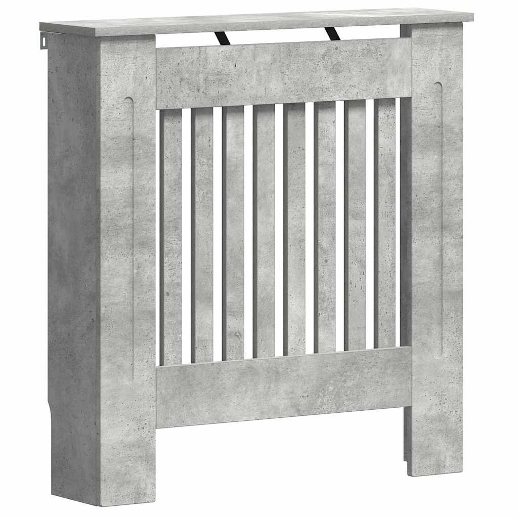 vidaXL Pokrywa Grzejnika Betonowy szary 78 x 19 x 81,5 cm
