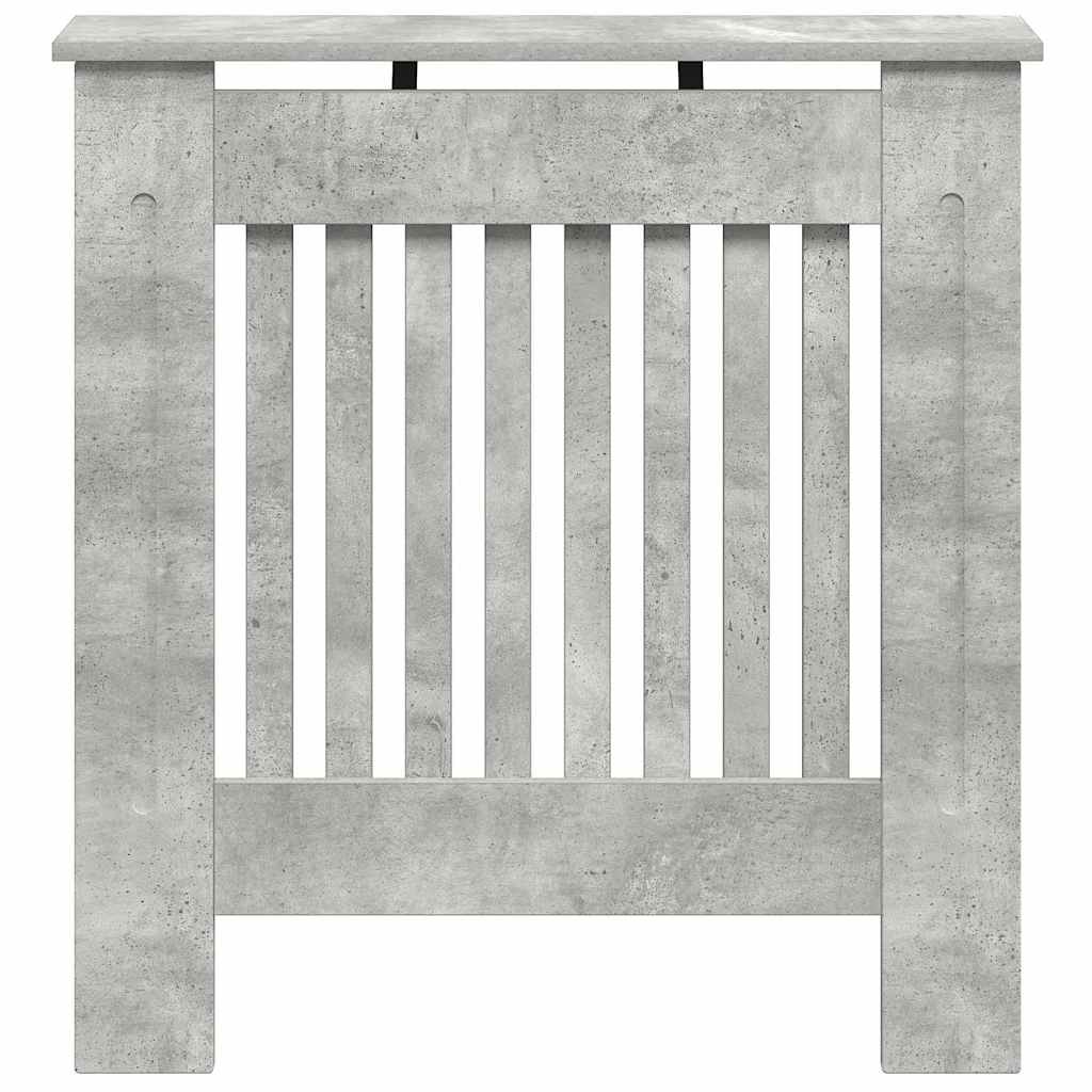 vidaXL Pokrywa Grzejnika Betonowy szary 78 x 19 x 81,5 cm