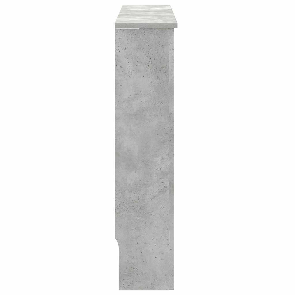 vidaXL Pokrywa Grzejnika Betonowy szary 78 x 19 x 81,5 cm