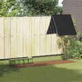 vidaXL Klatka dla królika Srebrny 300 x 100 x 210 cm