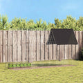 vidaXL Klatka dla królika Srebrny 400 x 100 x 210 cm