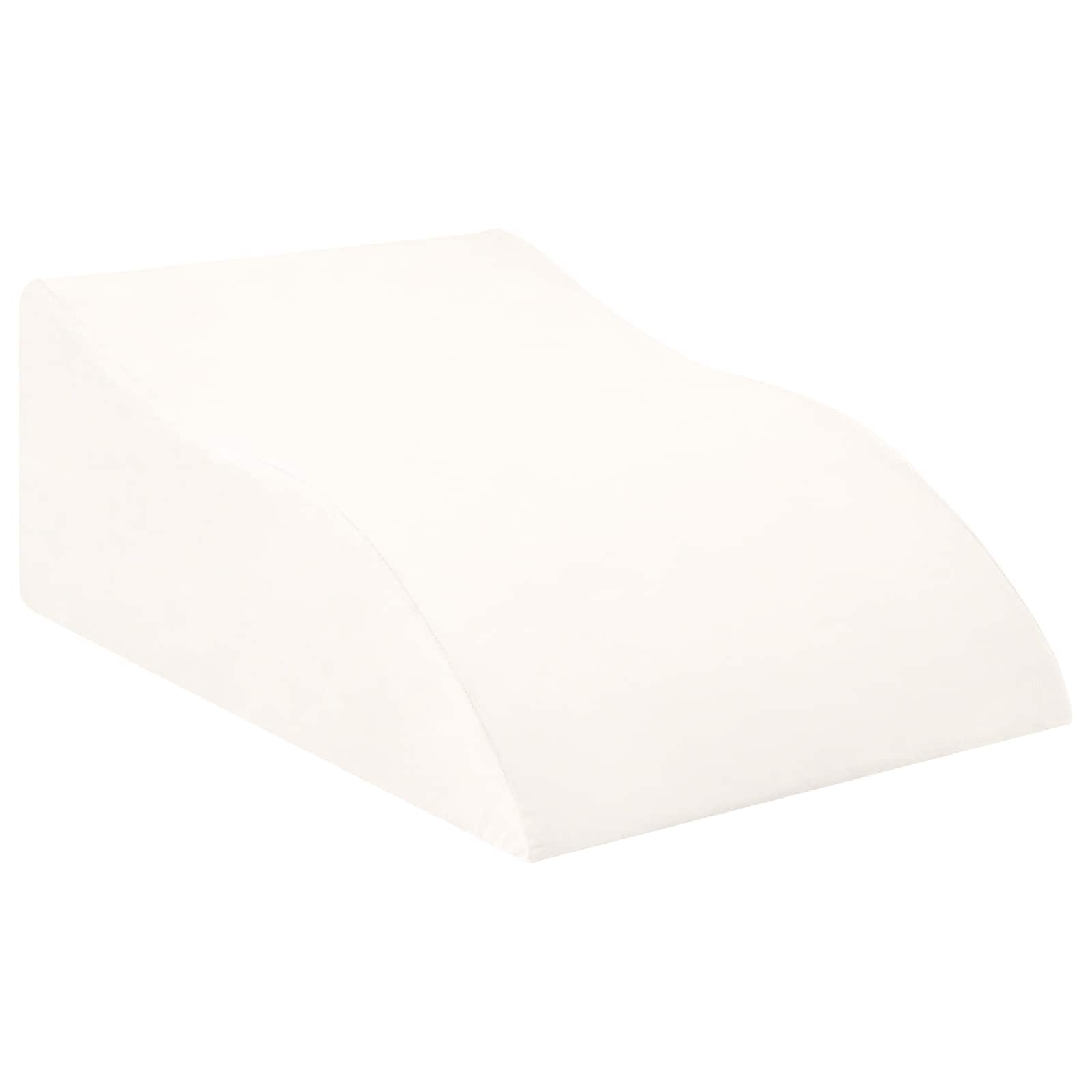 vidaXL Poduszka na nogi Biały 68 x 41 x 24 cm Pianka PU
