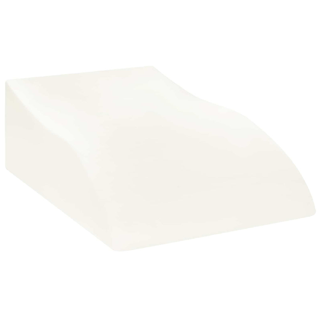 vidaXL Poduszka na nogi 68 x 41 x 24 cm Pianka PU Szary
