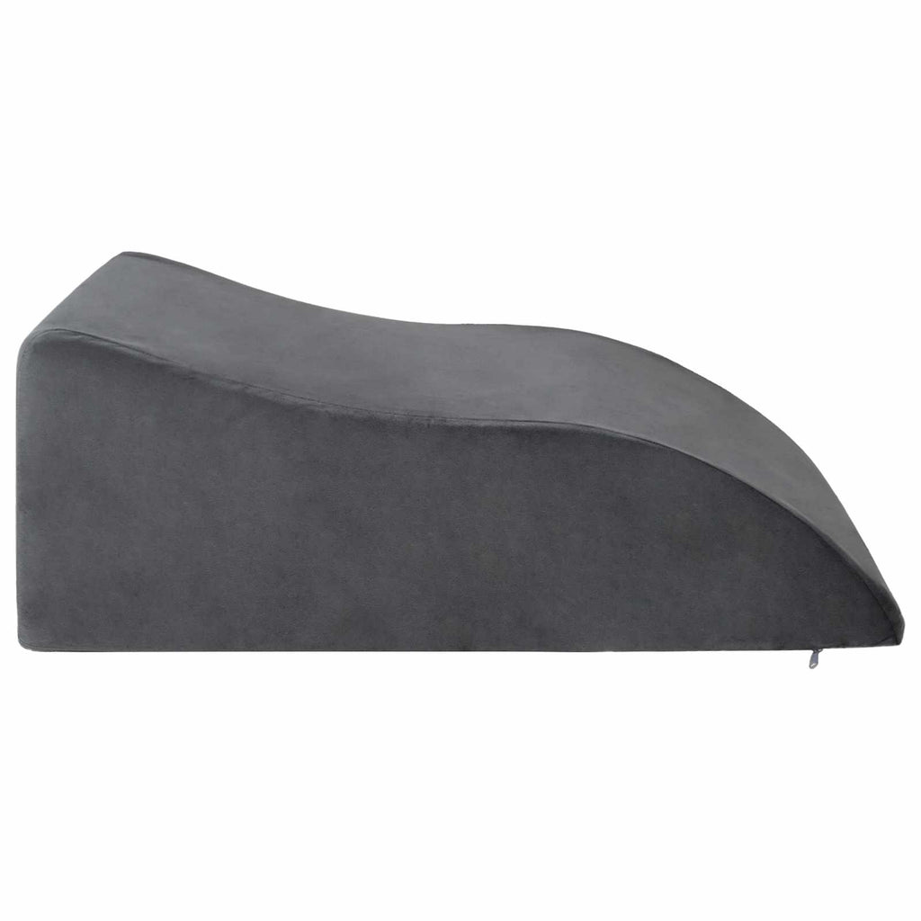 vidaXL Poduszka na nogi 68 x 41 x 24 cm Pianka PU Szary