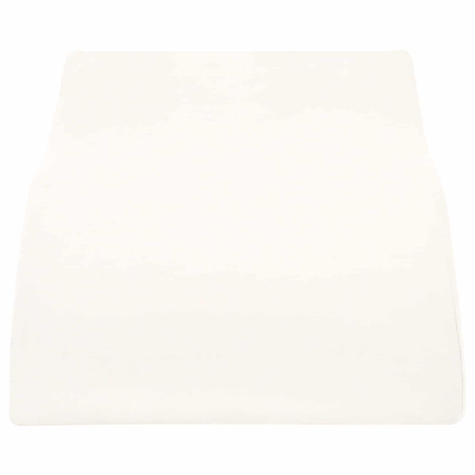 vidaXL Poduszka na nogi Biały 68 x 40 x 21,5 cm Pianka PU