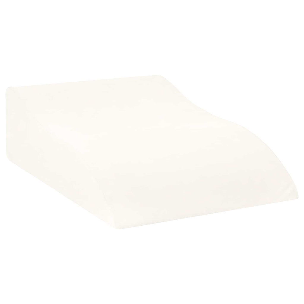 vidaXL Poduszka na nogi Biały 68 x 40 x 18 cm Pianka PU