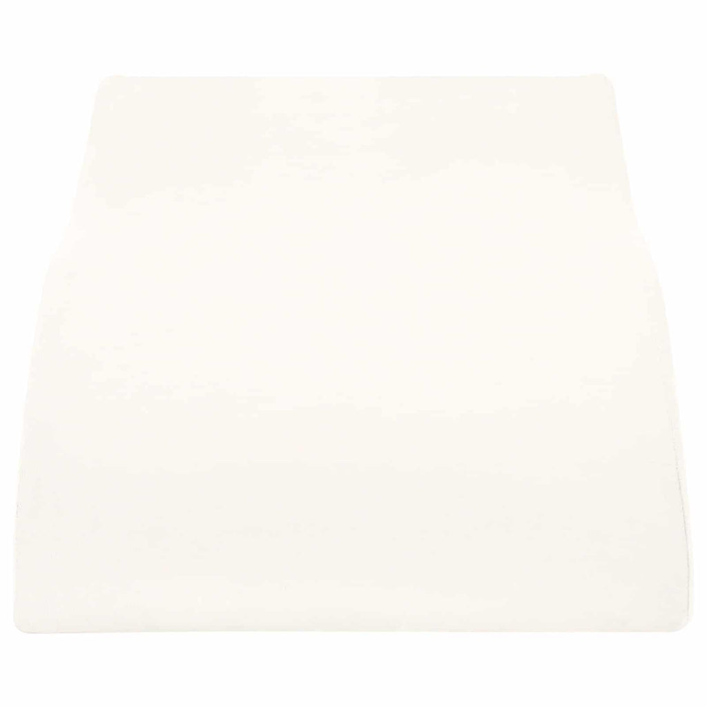 vidaXL Poduszka na nogi Biały 68 x 40 x 18 cm Pianka PU