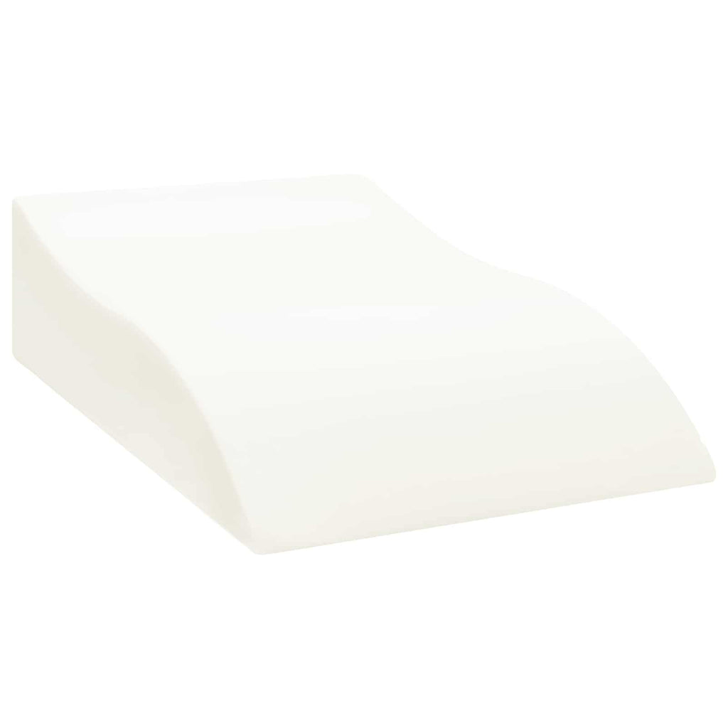vidaXL Poduszka na nogi Szary 68 x 40 x 18 cm Pianka PU