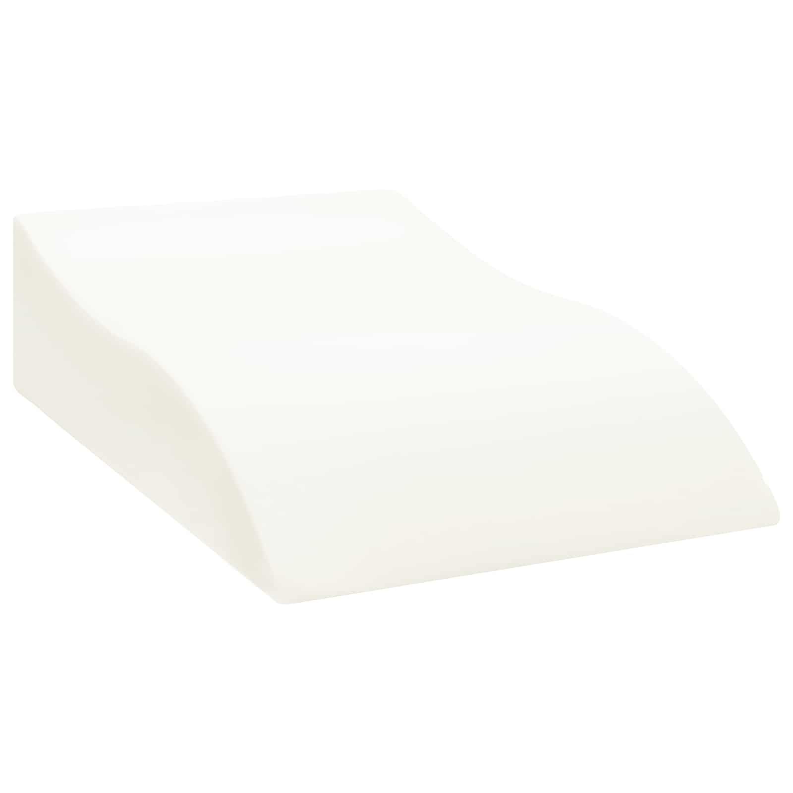 vidaXL Poduszka na nogi Szary 68 x 40 x 18 cm Pianka PU