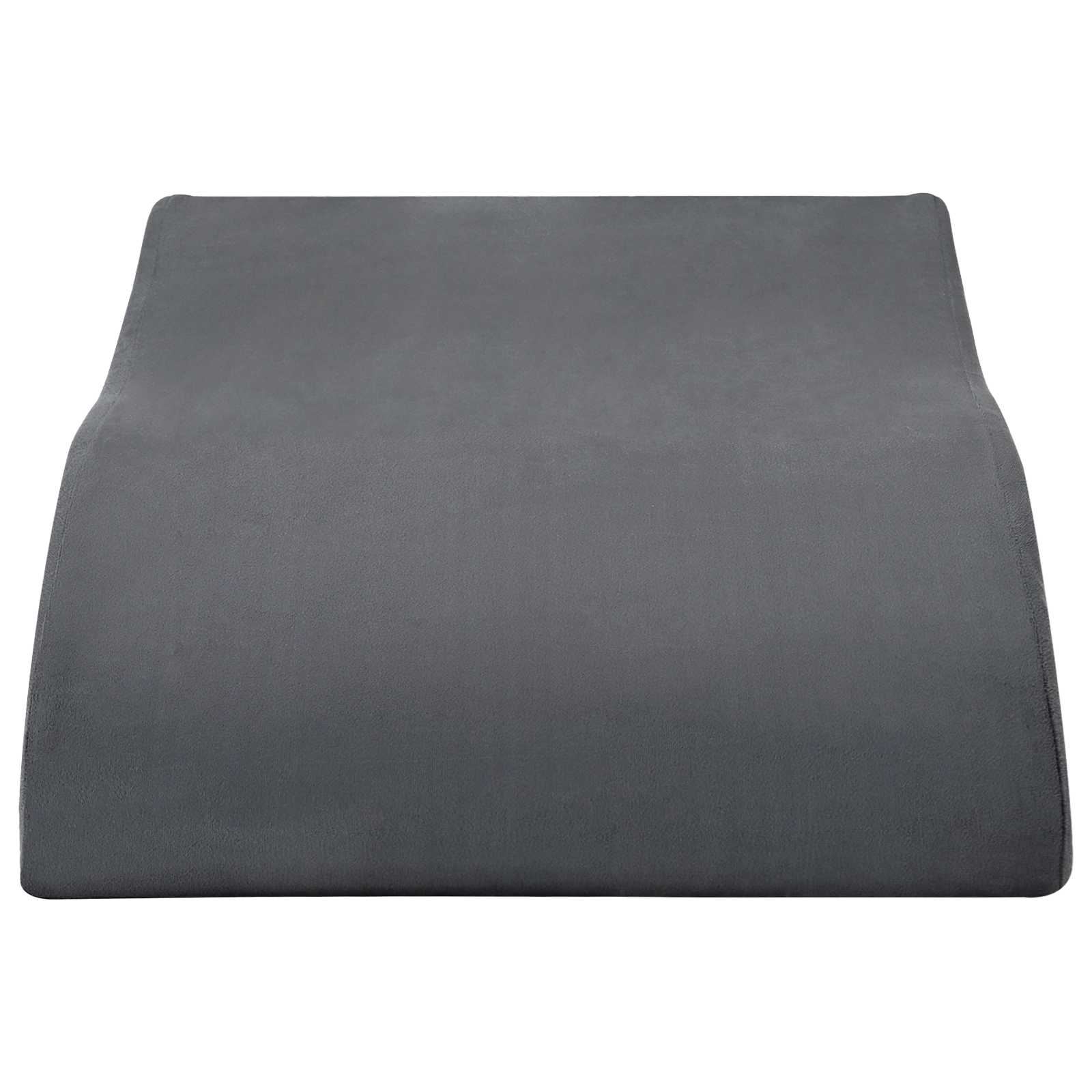 vidaXL Poduszka na nogi Szary 68 x 40 x 18 cm Pianka PU
