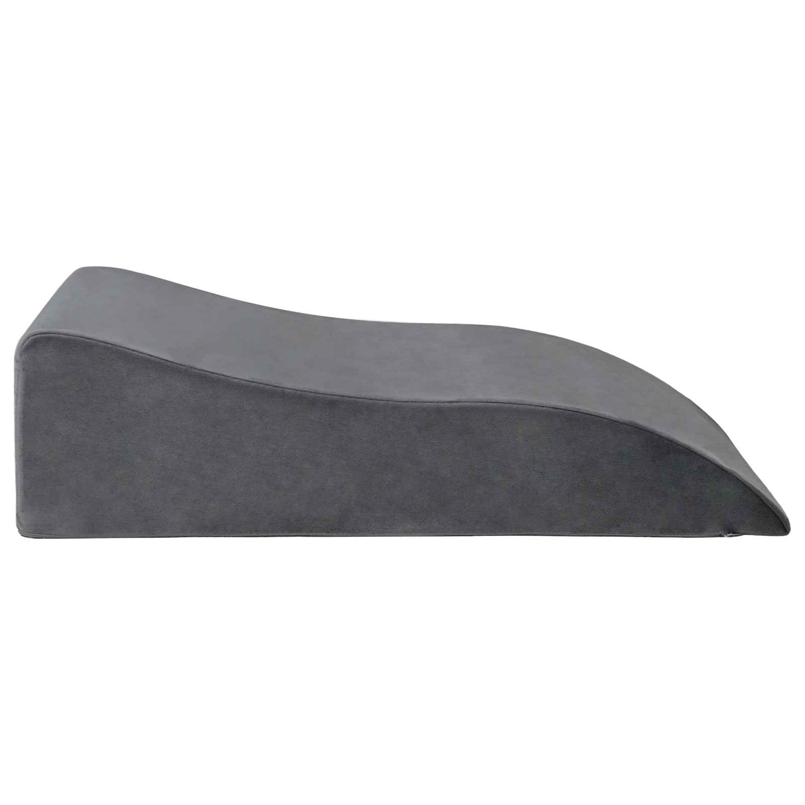 vidaXL Poduszka na nogi Szary 68 x 40 x 18 cm Pianka PU