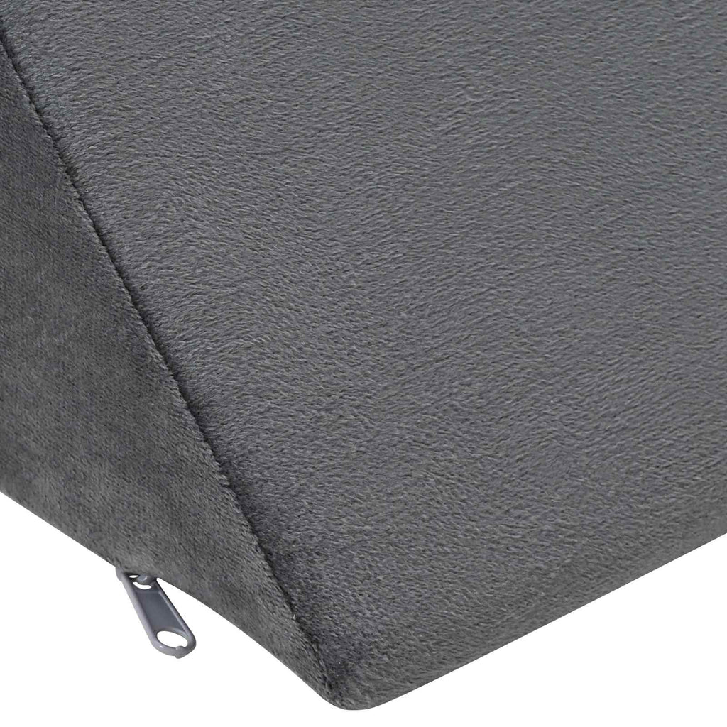 vidaXL Poduszka na nogi 68 x 25 x 21,5 cm Twardy Pianka PU Szary