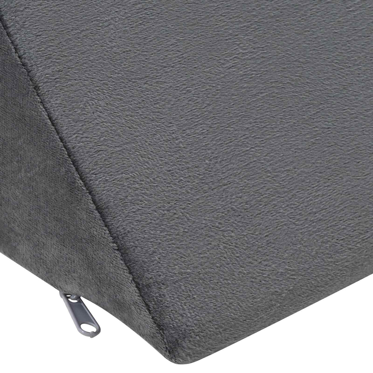 vidaXL Poduszka na nogi 68 x 25 x 21,5 cm Twardy Pianka PU Szary