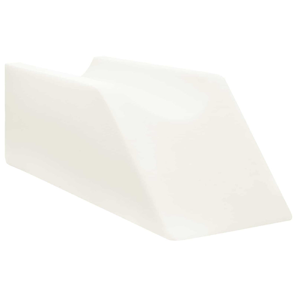 vidaXL Poduszka na nogi 68 x 25 x 21,5 cm Twardy Pianka PU Szary