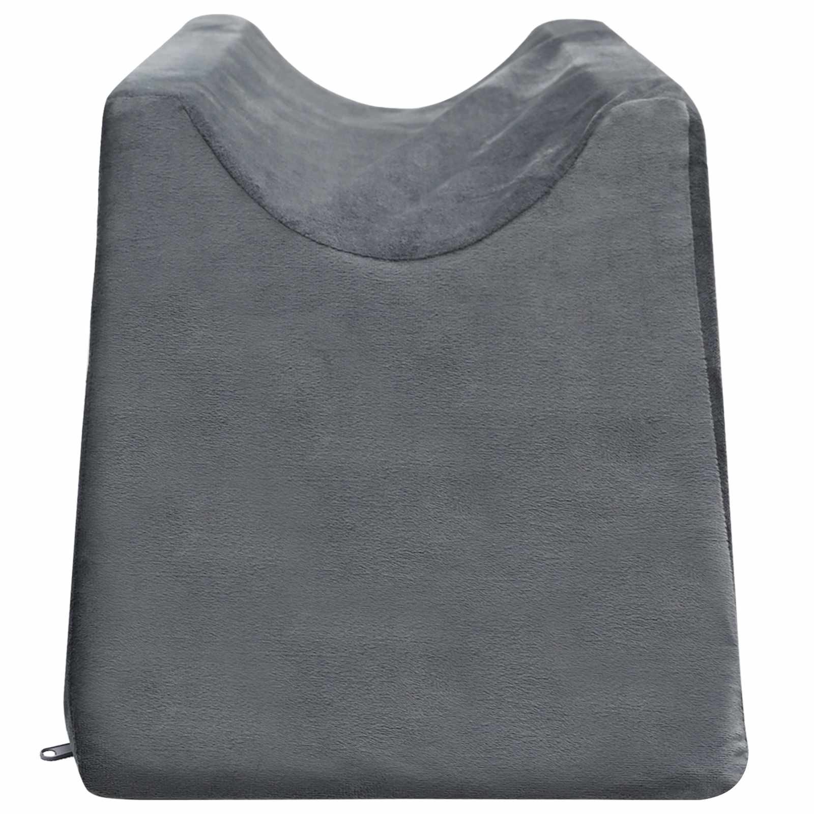 vidaXL Poduszka na nogi 68 x 25 x 21,5 cm Twardy Pianka PU Szary