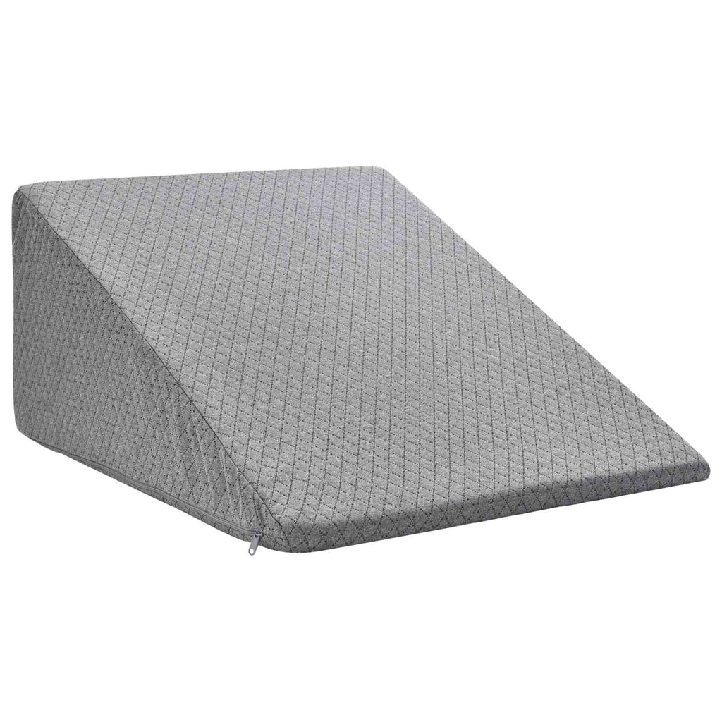 vidaXL Poduszka na nogi 60 x 50 x 30 cm Miękki Pianka z pamięcią Szary