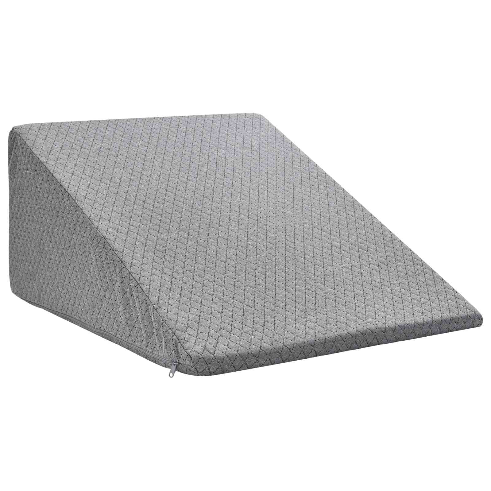 vidaXL Poduszka na nogi 60 x 50 x 30 cm Miękki Pianka z pamięcią Szary