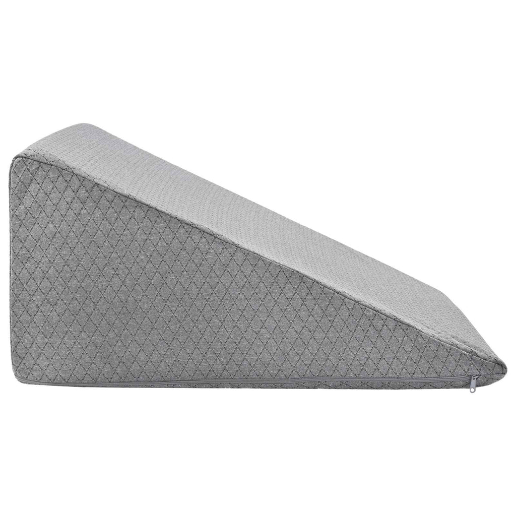 vidaXL Poduszka na nogi 60 x 50 x 30 cm Miękki Pianka z pamięcią Szary