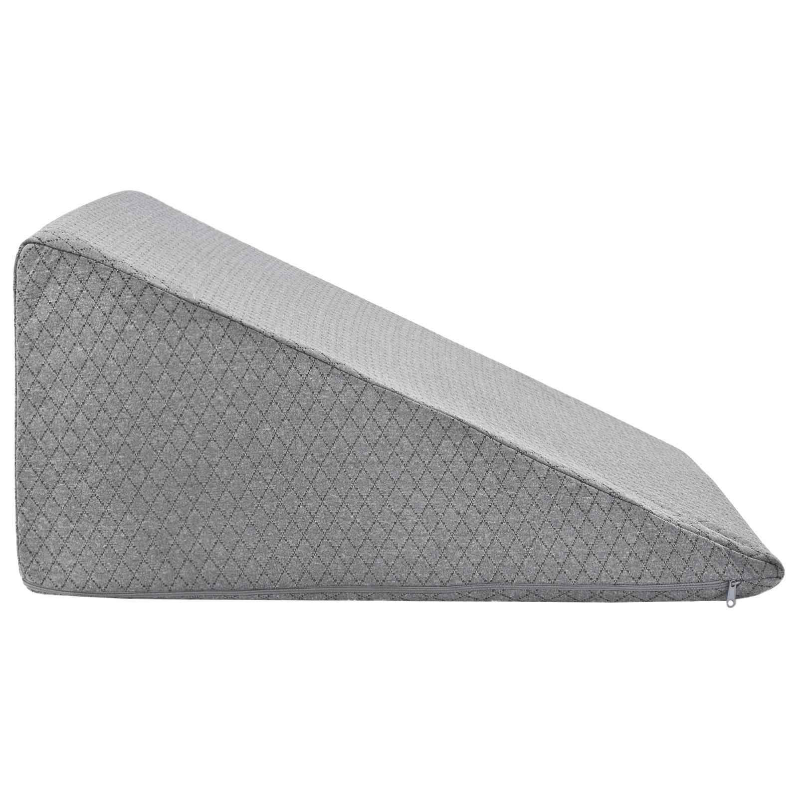 vidaXL Poduszka na nogi 60 x 50 x 30 cm Miękki Pianka z pamięcią Szary